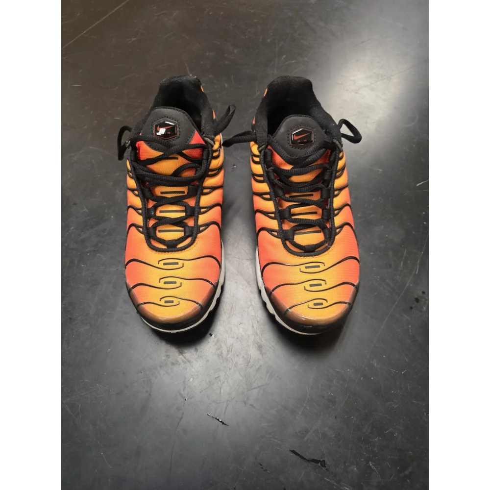 Nike Air Max Plus Sunset GS Boys Running Shoes BV7426-001 Kids Size 5 Y